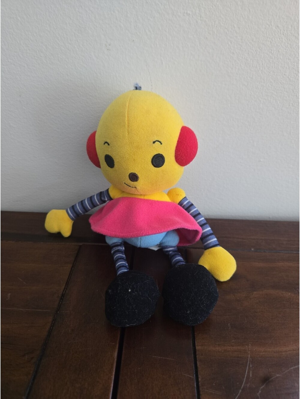 ROLIE POLIE OLIE ZOWIE PLUSH DOLL 9" TALL 1999 MATTEL Vintage Missing Antenna